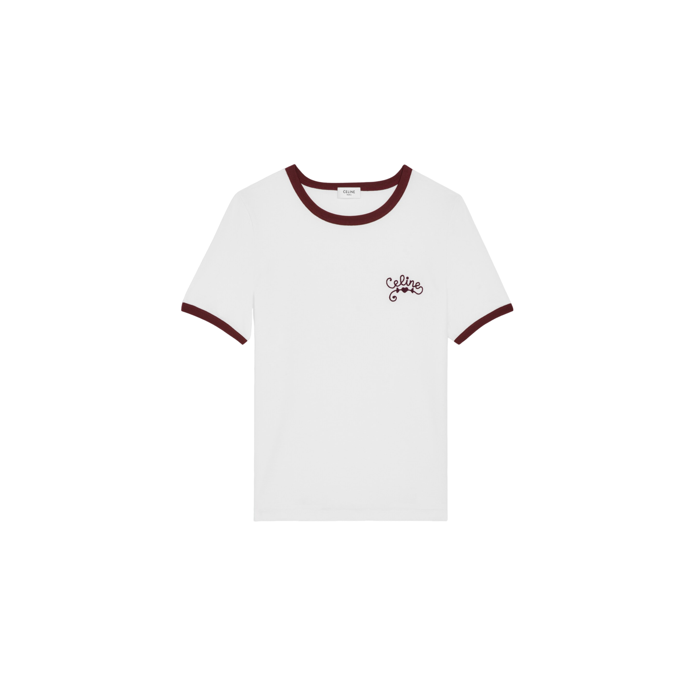 CELINE T-SHIRT IN COTTON JERSEY RX0CV507Z.01WX CELINE T-SHIRT IN COTTON JERSEY RX0CV507Z.01WX